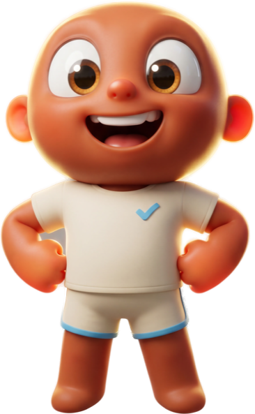 Mr. Chud rendered as a glossy Pixar-style 3D character